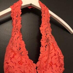 Aerie lace halter bralette NWT Medium